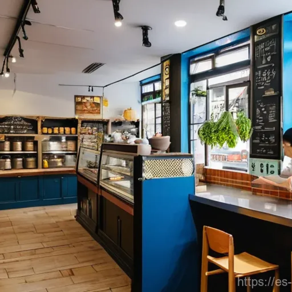 기생충 실제 촬영 장소 - **A vibrant and authentic interior shot of "Sky Pizza" in Noryangjin, Seoul.** The small, family-run...