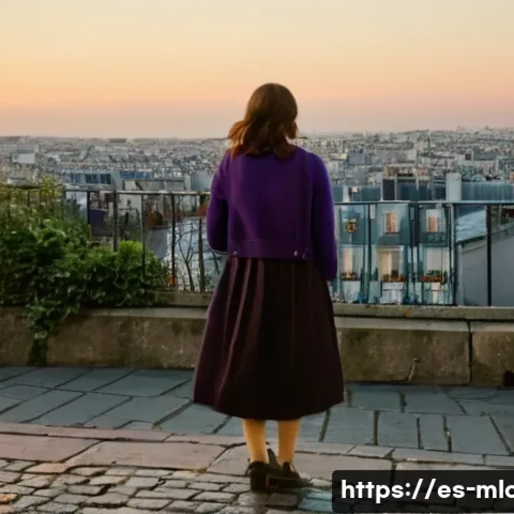 프랑스 영화 촬영지 - **Prompt for Montmartre, Paris:**
    "A charming, cinematic scene in Montmartre, Paris, capturing t...