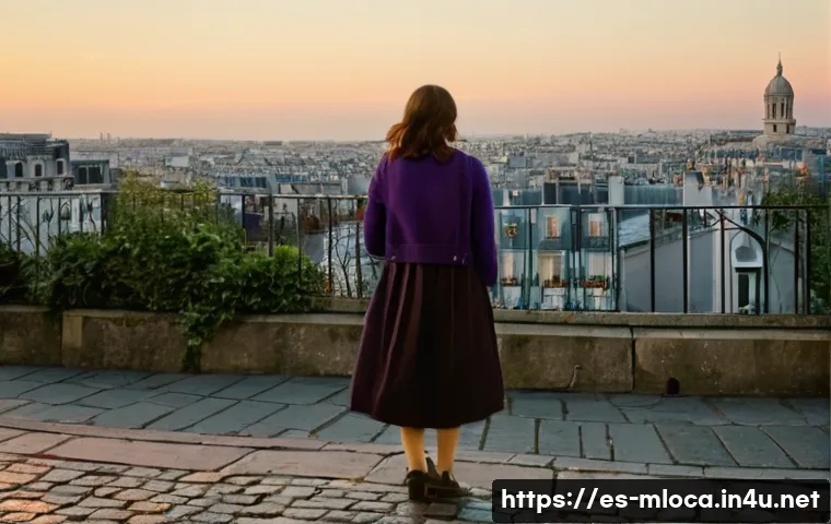 프랑스 영화 촬영지 - **Prompt for Montmartre, Paris:**
    "A charming, cinematic scene in Montmartre, Paris, capturing t...